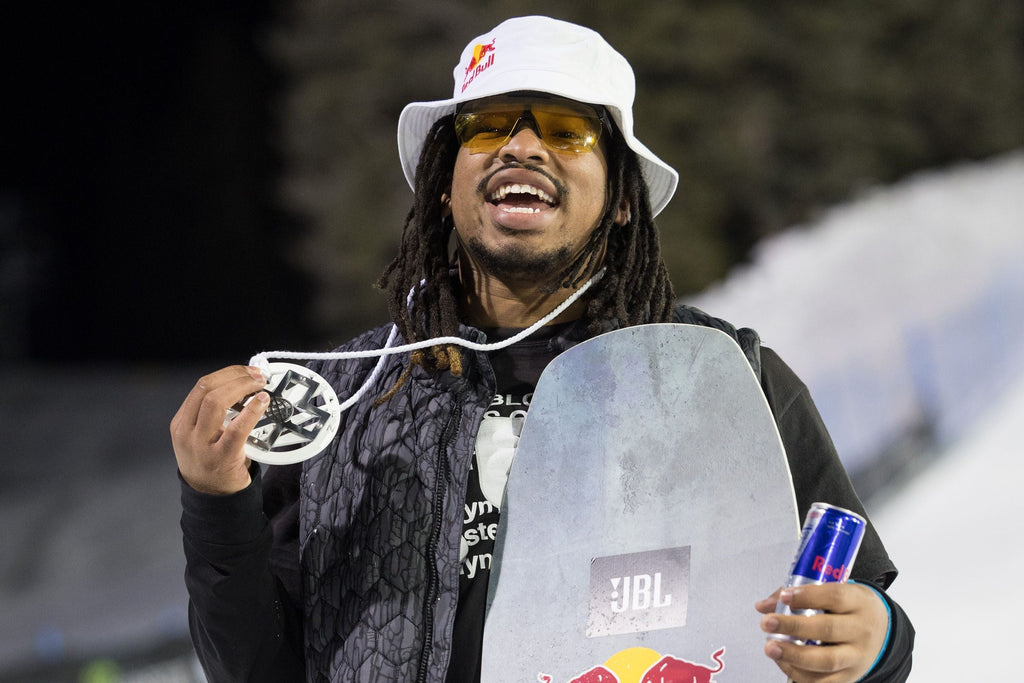 zeb powell, snowboarder, x games, aspen 2025, winner, gold medal, 