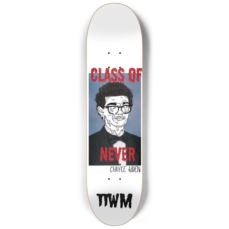 Class Of Never Chayce Aiden Pro Model 8 1/4" Skateboard thankthewavemaker   