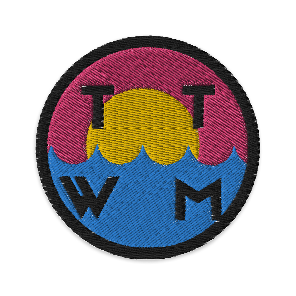 TTWM New Wave Embroidered Patch Patches thankthewavemaker Default Title  