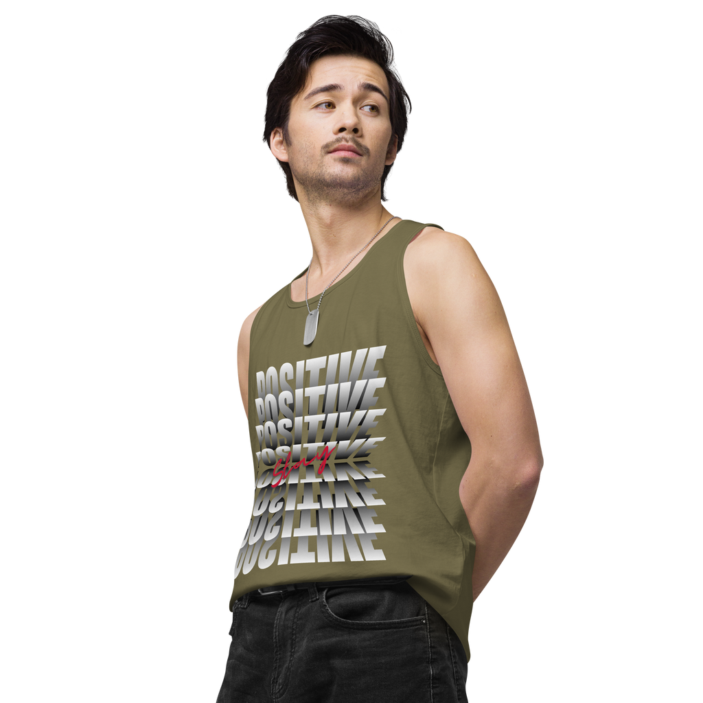 Stay Posi Camo Tank: Your Everyday Armor Against the Noise

In a world full of bad vibes and chaos, the&nbsp;Stay Posi Tank is your reminder to keep it light, keep it chill, and ride through the negativity like a pro. Whether you’re hitting the park, cruising the streets, or just kicking back, this tank’s got your back. Soft, smooth, and built tough, it’s all about effortless style with a dose of good energy.

Perfect for layering up your fit or rocking solo when you’re breaking a sweat—because staying pos