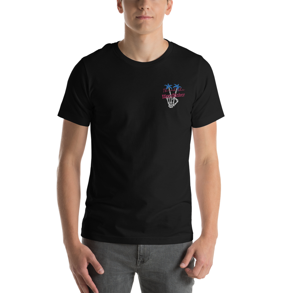 Peace Out Embroidered Tee Shirts thankthewavemaker   