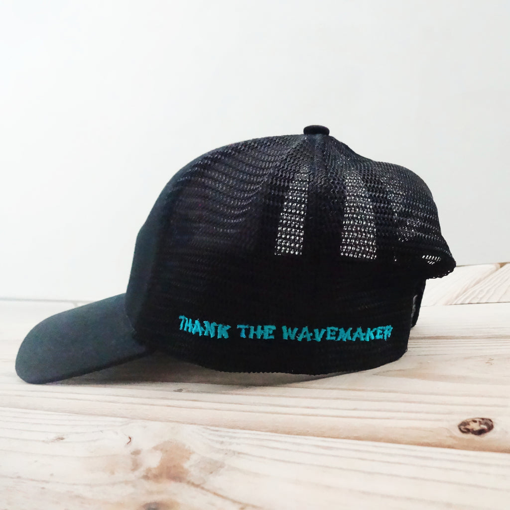 TTWM Eco Trucker Hat Embroidered Logo & Text Hats thankthewavemaker   