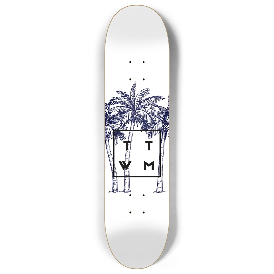 TTWM Cool Vibes 8" Deck Skateboard thankthewavemaker   