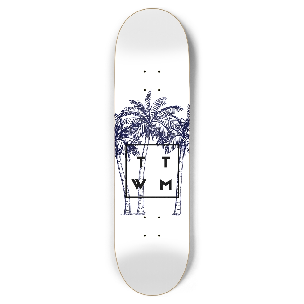 TTWM Cool Vibes 8 3/4" Deck Skateboard thankthewavemaker   