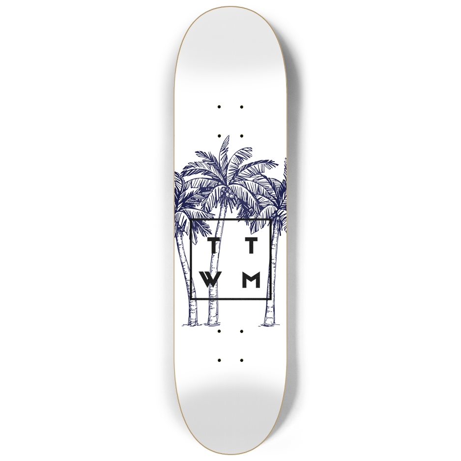 TTWM Cool Vibes 8 1/4" Deck Skateboard thankthewavemaker   