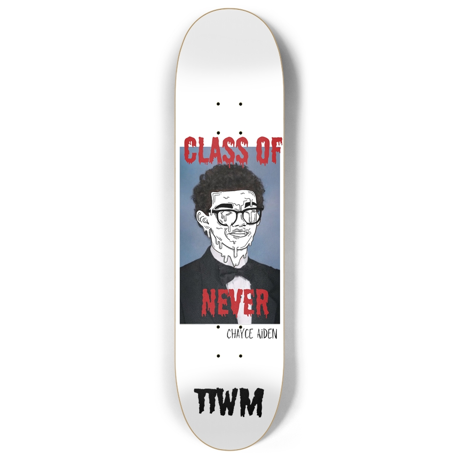 Class Of Never Chayce Aiden Pro Model 8" Skateboard thankthewavemaker   