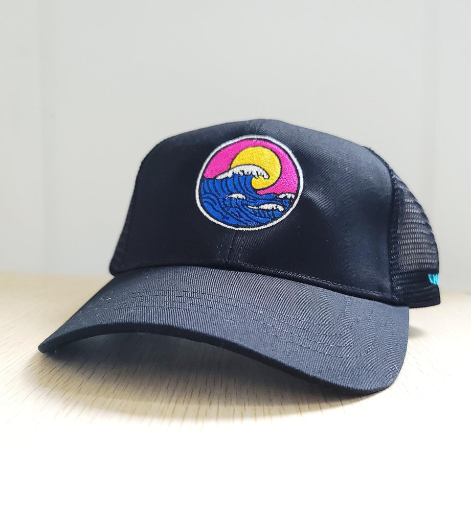 TTWM Eco Trucker Hat Embroidered Logo & Text Hats thankthewavemaker   
